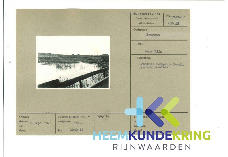 Bruggen Oude Rijn 1949 F000001